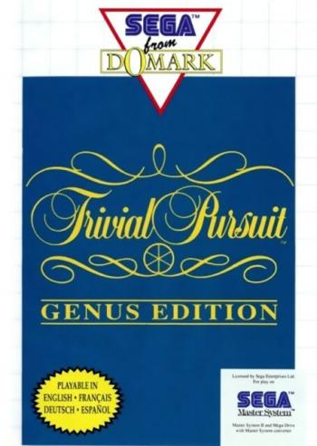 Cover Trivial Pursuit for Master System II